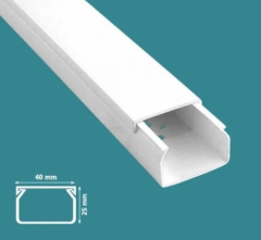 0006 Kablo Kanalı 40*25 Poşetli (Yapışkansız)