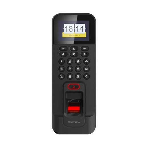 Geçiş Kontrol Terminali (Mifare Kart Okuyucu + Parmak İzi + Tuş Takımı)    DS-K1T804AMF